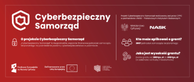 Cyberbezpieczny samorząd Cyberbezpieczny samorząd